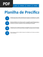 Planilha Precificação para Marketplace