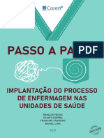 Passo A Passo - Implantação Do Processo de Enfermagem Nas Unidades de Saúde - Coren-Df