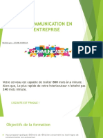 Cours La Communication en Entreprise