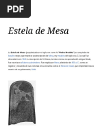 Estela de Mesa - Wikipedia, La Enciclopedia Libre