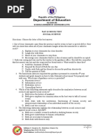 SOCIAL SCIENCE Mock Test