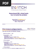 Namebased SSL Virtualhosts