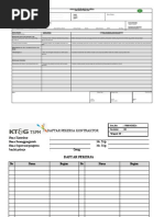 FORM Untuk Kontraktor TSPM