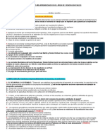 Demostrando Mis Aprendizajes en El Área de Ciencias - Tercero