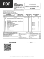 Guia de Remisión Remitente: Et & KP Representaciones Y Distribuciones S.A.C