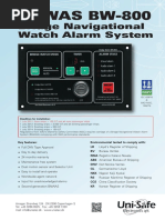 BNWAS BW-800 Brochure 2012