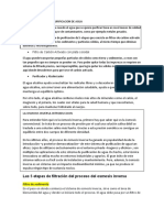 Osmosis Inversa en La Purificacion de Agua