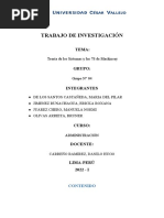 Trabajo de Investigación - Teoría de Los Sistemas y Las 7S de Mackinsey