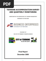 Tshwane Accommodation Survey Final Report 12 - 09