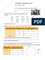 Ficha de Revisões - 6º - OTD-VOLUMES