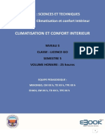 Cours de Climatisation Et Confort Intérieur-LICGCI-eBook en Ligne