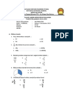 PAS Matematika Ganjil 2022