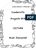 Cuadernillo Lectura Elemental