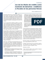 434 - El Endoso de Los Titulos de Credito