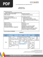 Lesson Plan English 3