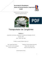 Práctica 6 - Transportador de Cangilones