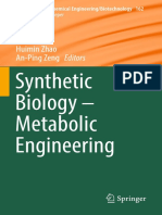 Synthetic Biology - Metabolic Engineering: Huimin Zhao An-Ping Zeng Editors