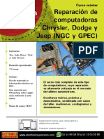 Reparación de Computadoras Chrysler, Dodge y Jeep (NGC y GPEC)