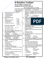 Tel - History Test-2 (13th Betalion)