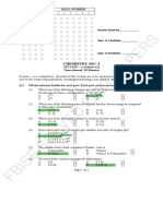 Class 9 Chemistry Model Paper 1 Solution