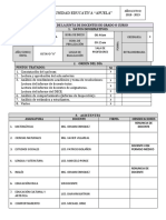 Acta de Curso 8° A Formato