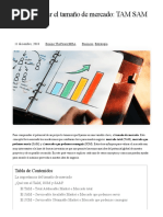 Cómo Calcular El Tamaño de Mercado - TAM SAM SOM - ThePowerMBA