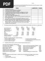 Quiz Tax On Individuals