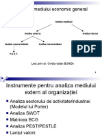 PEST - Modelul Porter - SWOT