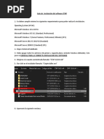 Guia de Instalacion Del Software ETAP