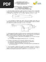 Lista II - Fenomenos de Transporte