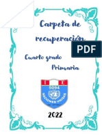 23-12-2022 Carpeta de Recuperacion 4° - 2022