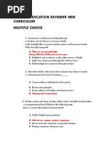 General Education Reviewer New Curriculum