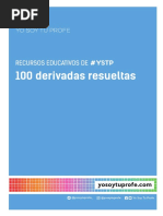 100 Derivadas Resueltas