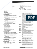 Unit 3 Answer Key and Audio Script