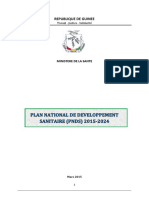 2 Plan National de Développement Sanitaire 2015-2024