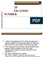 Imo Ship Identification Number