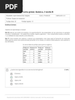 Prueba Global Quimica 2 Medio B 5409852