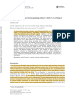 Teachers' Ambivalence in Integrating Culture With EFL Teaching in Hong Kong