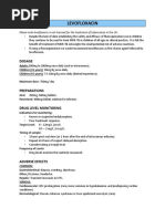 LEVOFLOXACIN Monograph