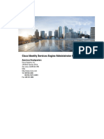 Cisco Identity Services Engine Administrator Guide