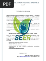 Portafolio de Servicios Seer Conjuntos