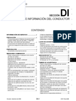 Sistema de Información Del Conductor: Contenido