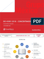 Capacitación ISO 45001