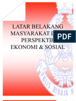 Latar Belakang Masyarakat DR Perpektif Sosial, Politik & Ekonomi