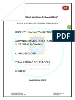 Informe de Geologia