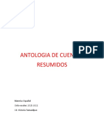 Antologia de Cuentos