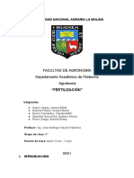 Informe 9 - Fertilización