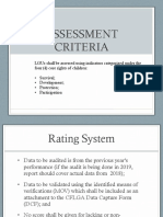 Assessment Criteria