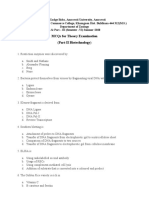 B.SC - III Zoology (GBK) - 2