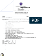 Stat&Prob Questionnaire Midterm SecondSemester